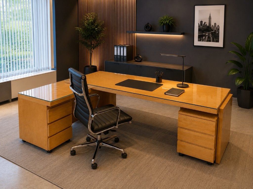 Bureau, Ophalen, Overige typen, Gebruikt, Bruin