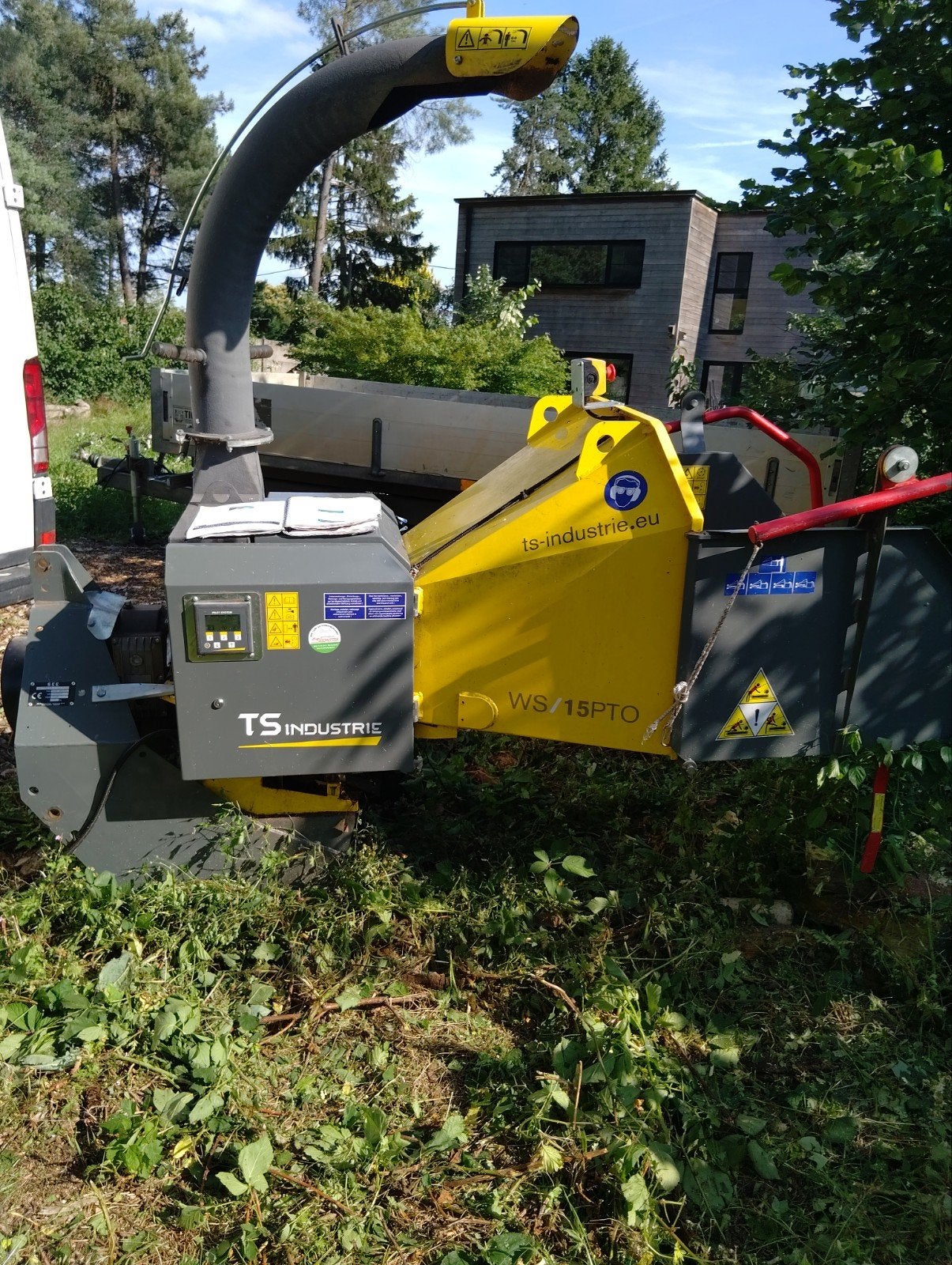 Hakselaar voor aftakas traktor (vanaf 25 pk), Enlèvement