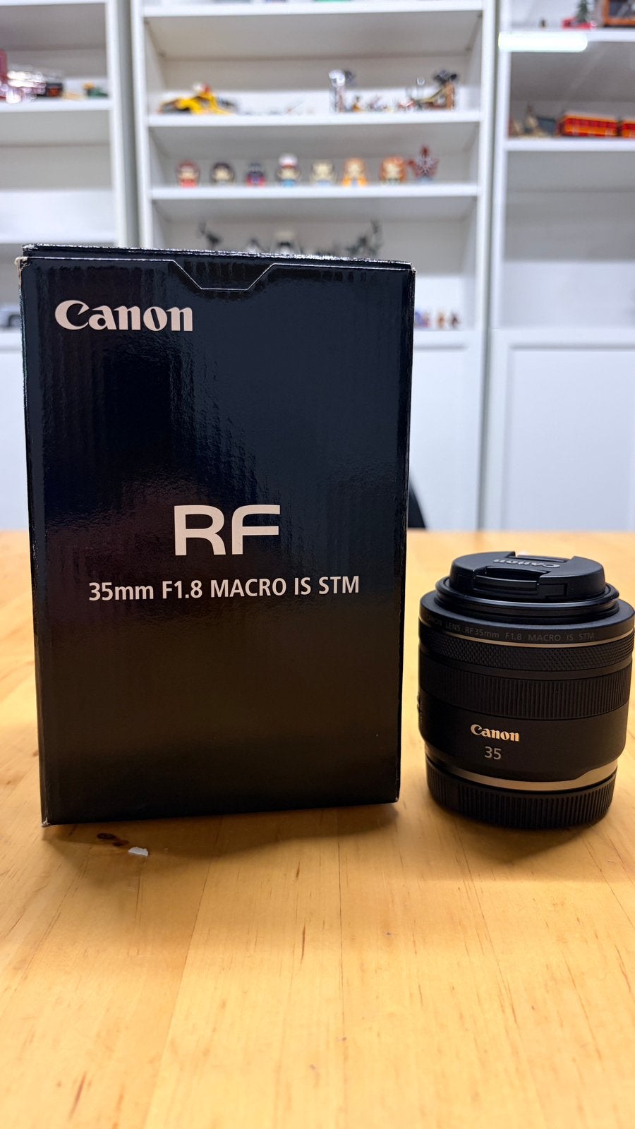Canon RF 35 mm F1/8 macro IS STM-objectief, Ophalen, Canon, Canon RF, Zo goed als nieuw