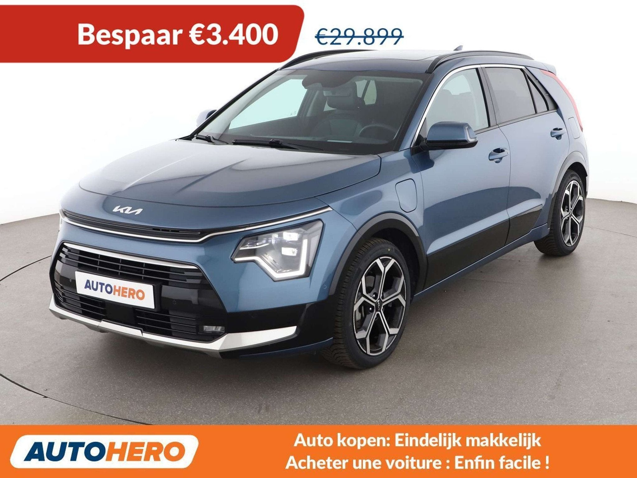 Kia Niro 1.6 Plug-in Hybrid Spirit (bj 2024, automaat), Auto's, 182 pk, Gebruikt, Euro 6, 1580 cc