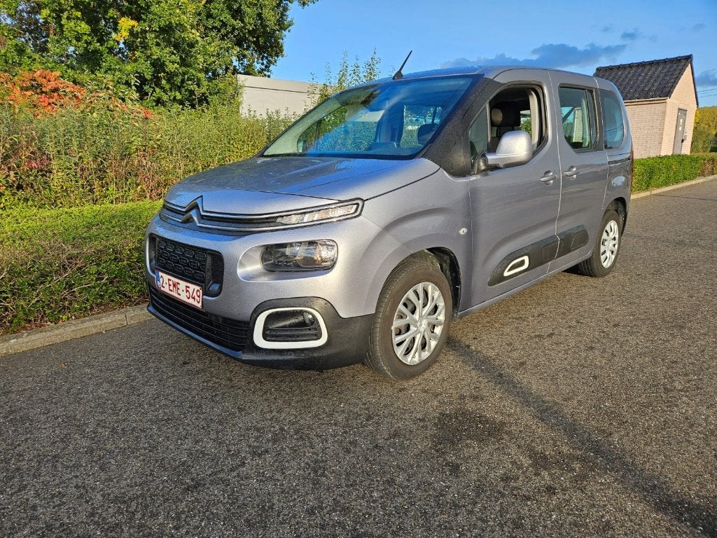 Citroen Berlingo 1.5 HDi CT OK + CAR PASS BOITE AUTOMATIQUE, Argent ou Gris, Euro 6, Entreprise, Volant multifonction