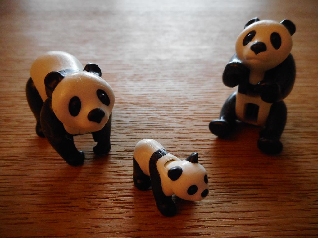 Playmobil 6652 - Panda's met baby, Enlèvement ou Envoi, Comme neuf, Ensemble complet