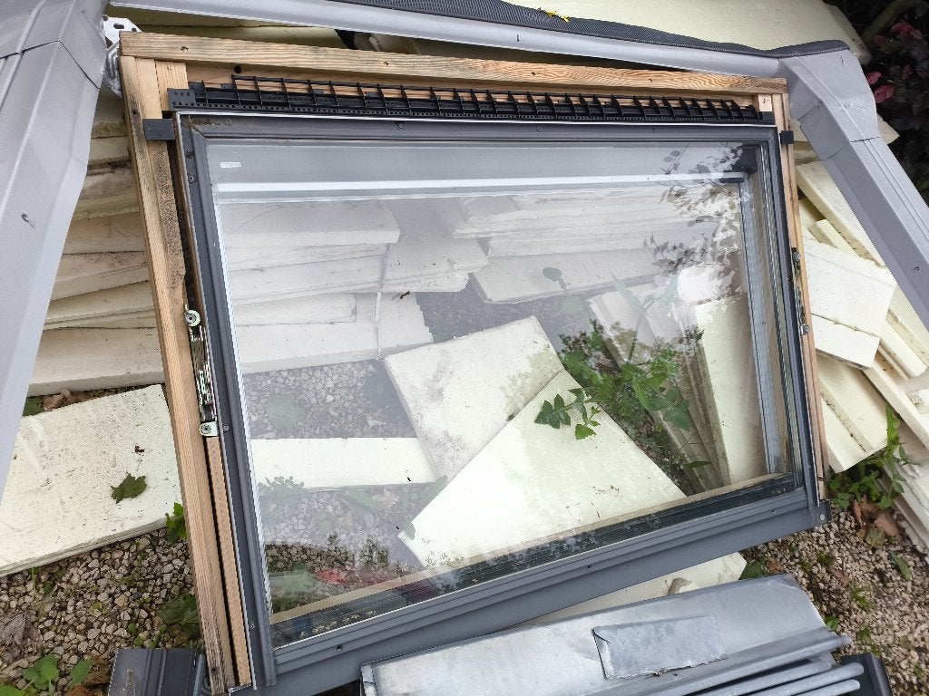 Fenêtre de toit vélux, Double vitrage, Enlèvement, Utilisé, 120 à 160 cm
