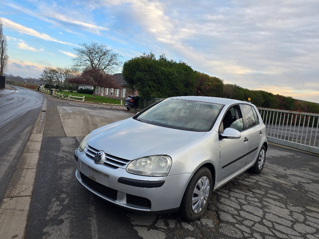 Volkswagen golf 5 1.4i - 10/2005 - navi + airco, Autos, Argent ou Gris, Achat, Electronic Stability Program (ESP), 4 portes