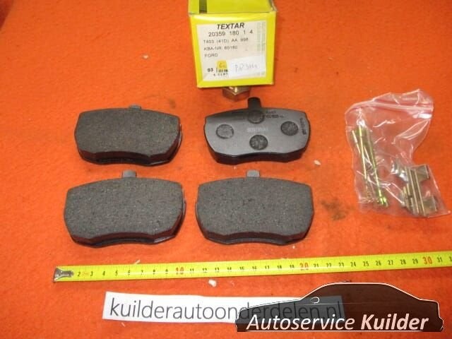 Remblokken Voorzijde Ford Transit Landrover 90  110 Textar 2, -, -, Nieuw, -