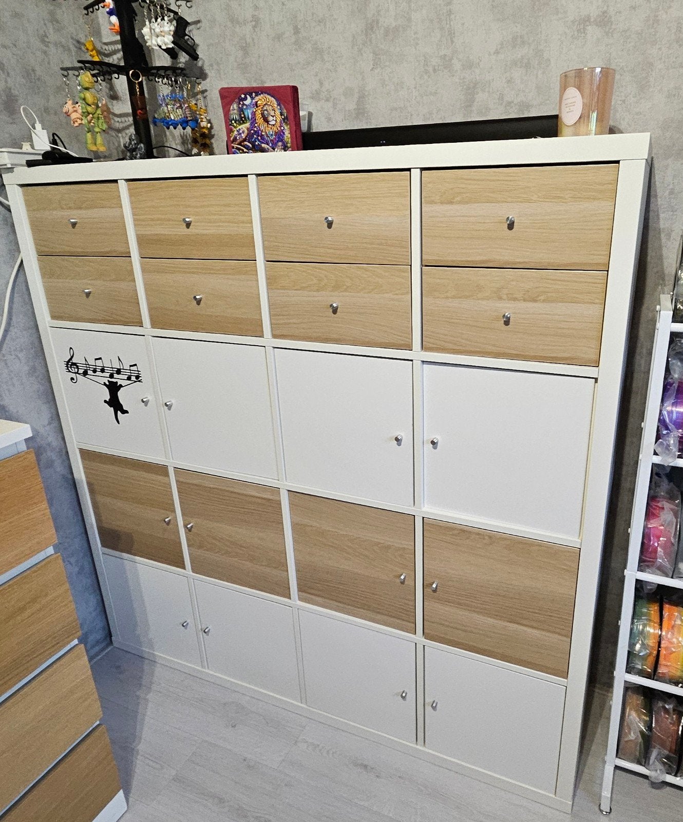 Kallax kast, Ophalen