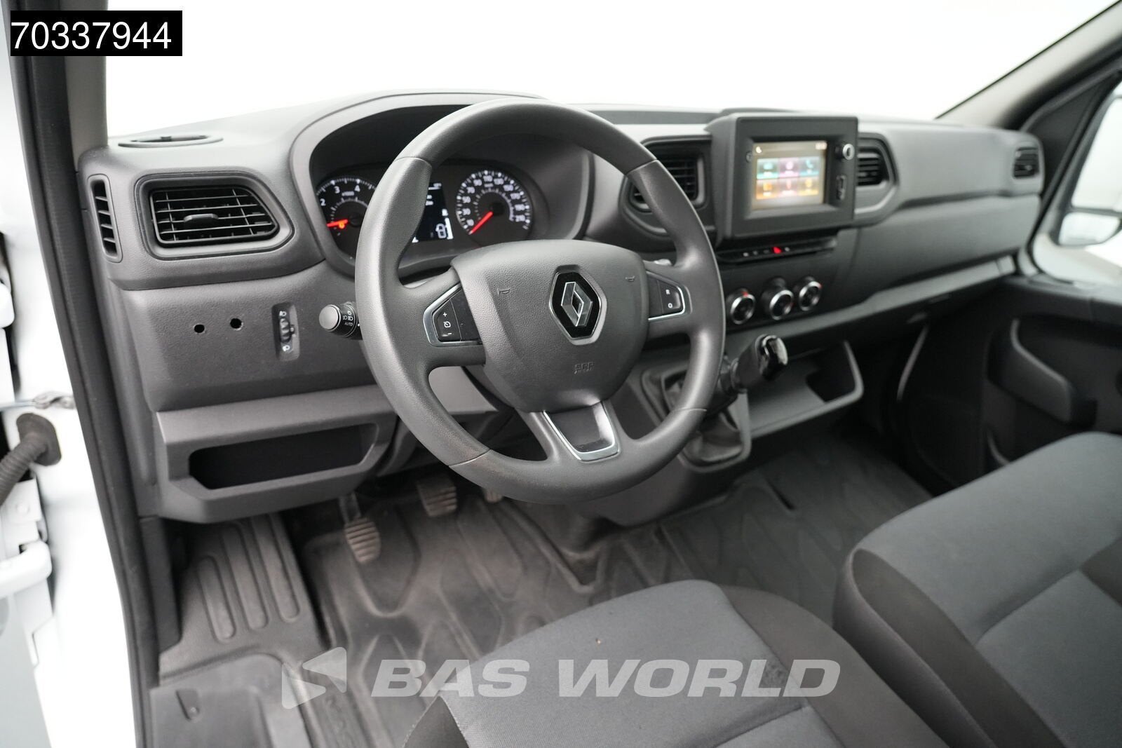 Renault Master 145PK Bakwagen Achterdeuren Zijdeur Airco Nav, Stof, 4 cilinders, Renault, 2500 kg