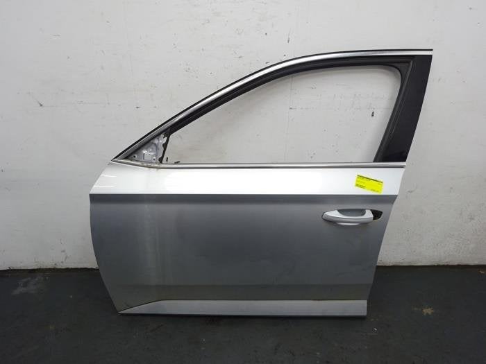 Portière 4portes avant gauche d'un Skoda Superb (LA7W), -, 3 mois de garantie, Utilisé, Skoda