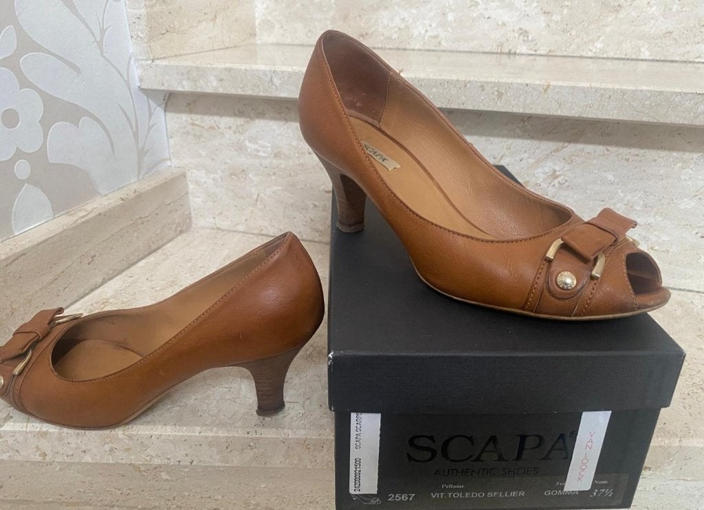 Open pumps Scapa maat 37,5, Kleding | Dames, Pumps, Scapa, Ophalen of Verzenden, Gedragen