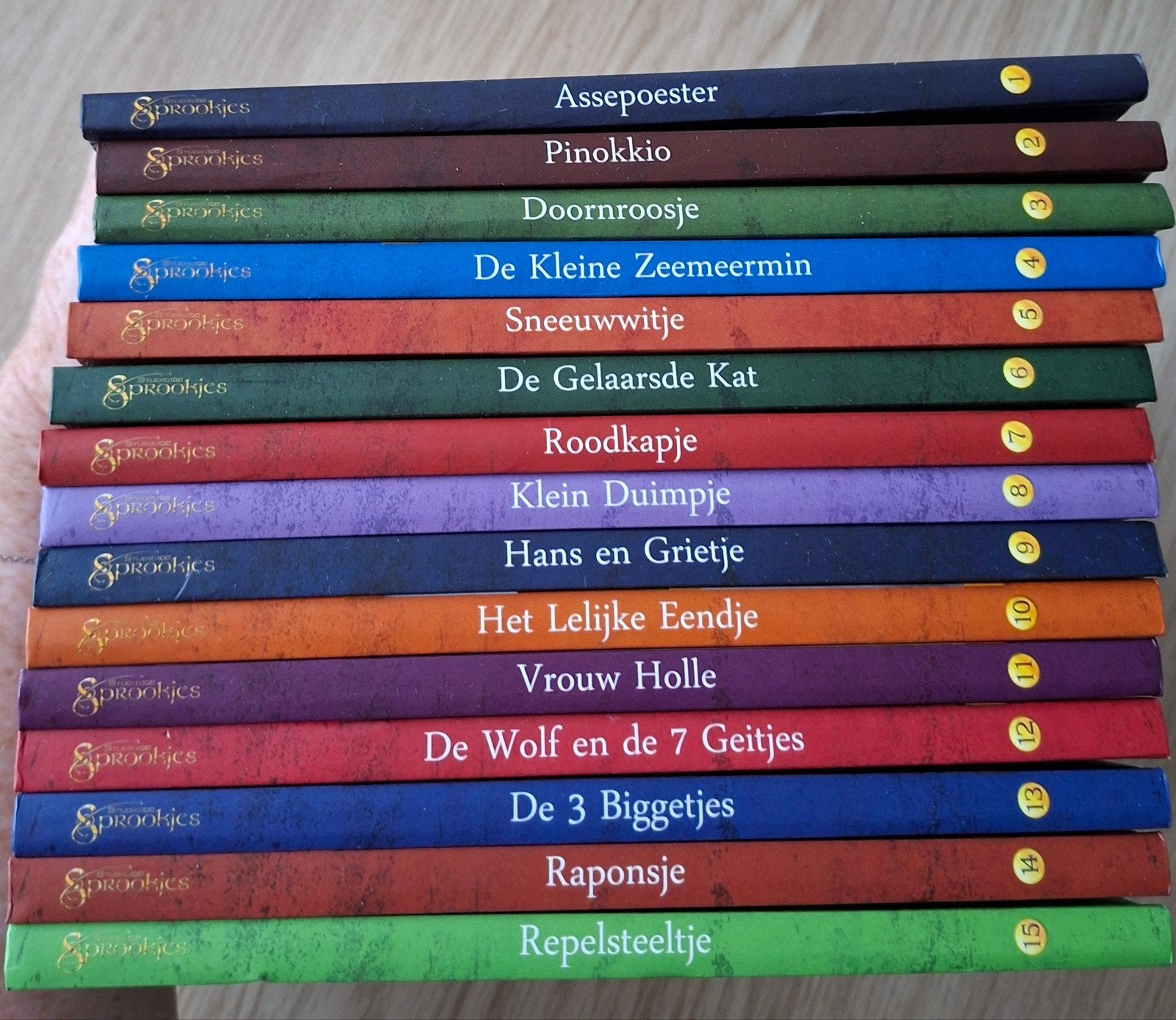 Sprookjesboeken met luister CD, Enlèvement