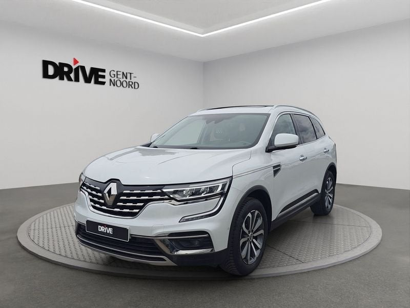 Renault Koleos TCe Intens EDC *Pano dak/Verw.zetels*, Auto's, Gebruikt, Zwart, 4 cilinders, Leder en Stof
