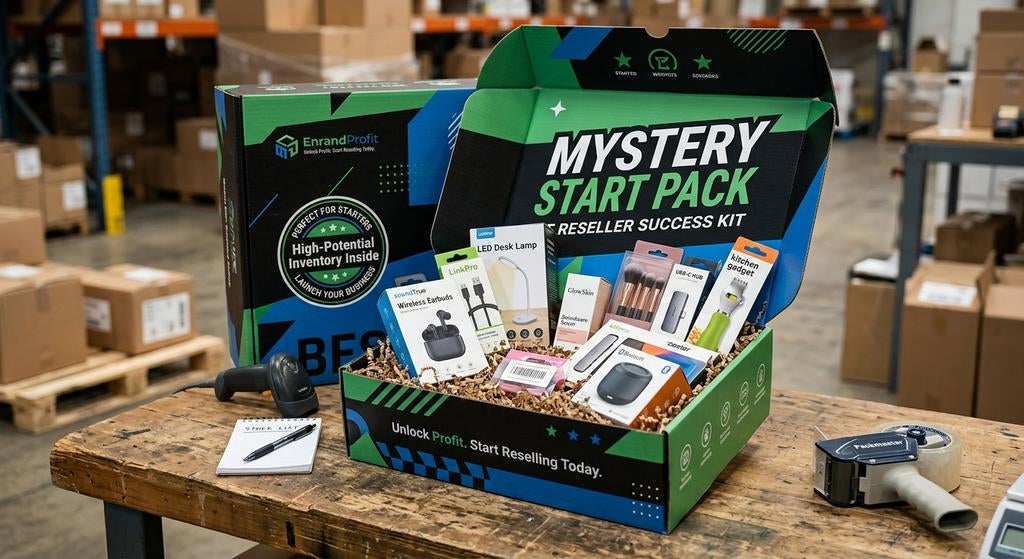 MYSTERY STARTER PACK. Wil jij ook handelen?, Diversen, Rommelmarktspullen, Ophalen of Verzenden