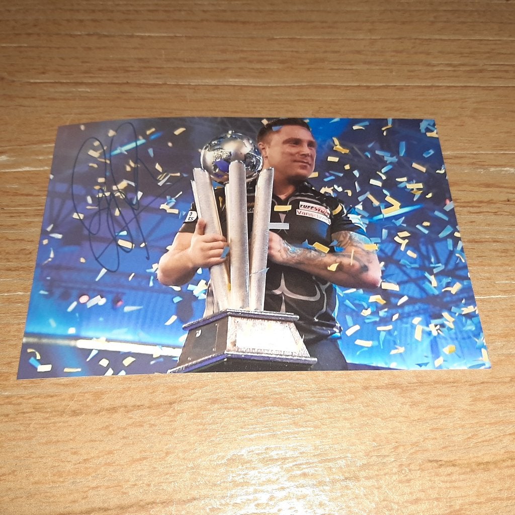 Photo dédicacée (impression) ; Gerwyn Price # Darts, Enlèvement ou Envoi, Neuf, Autres types