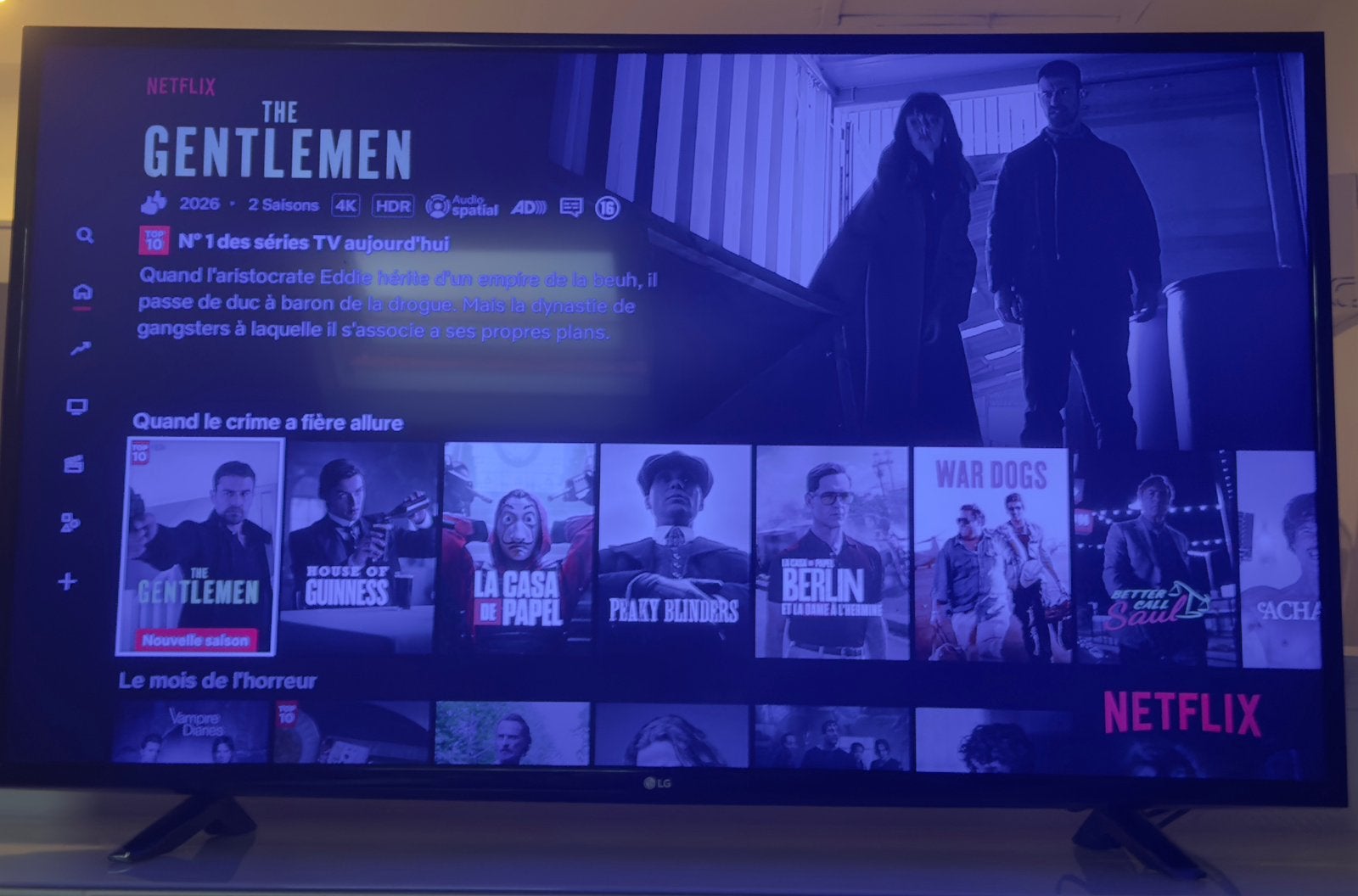 Tv LG 49UH603V - 123cm - UHD, TV, Hi-fi & Vidéo, Télévisions, LED, Comme neuf, 100 cm ou plus, 4k (UHD)