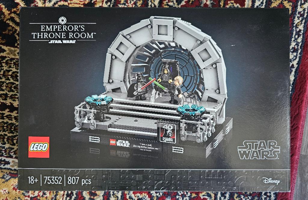 Lego Star Wars Emperor's Throne Room Diorama 75352 (nieuw), Star Wars, Lego, Nieuw, Ophalen of Verzenden