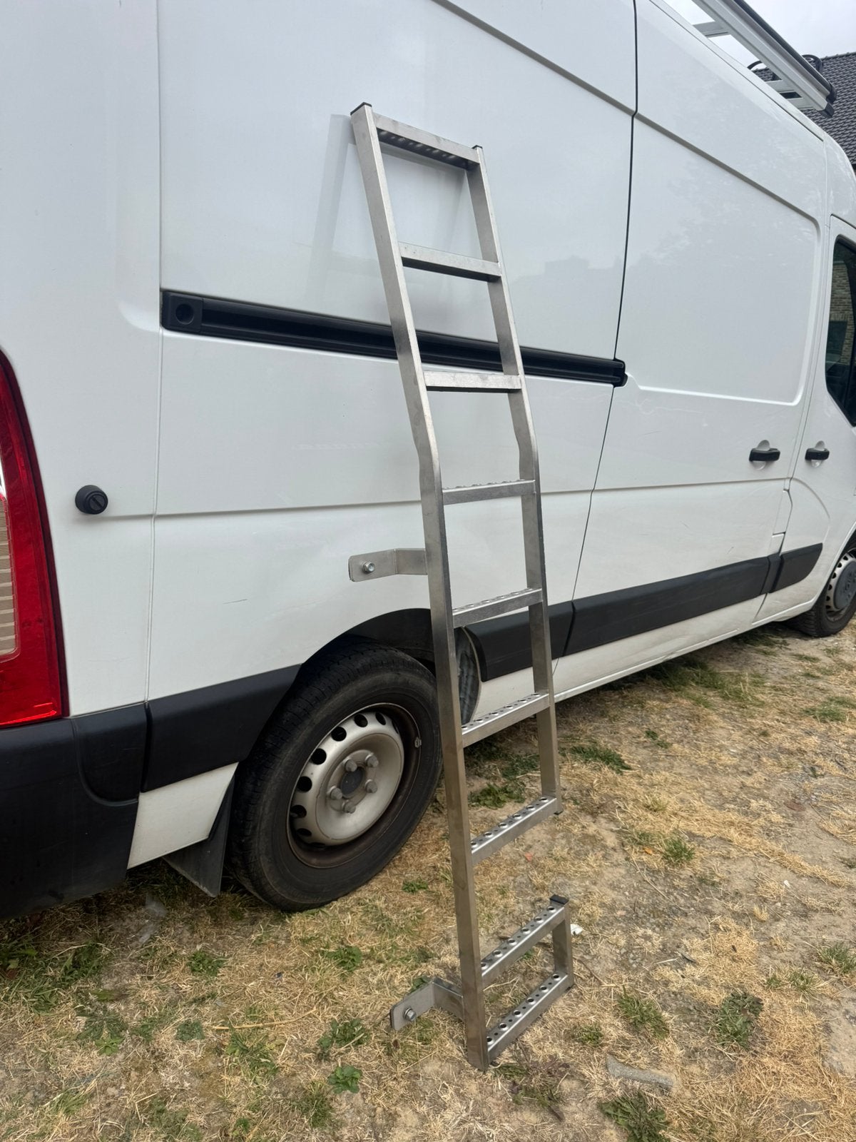 Échelle de porte en acier inoxydable pour Peugeot Boxer H2, Enlèvement, Avant, Fiat