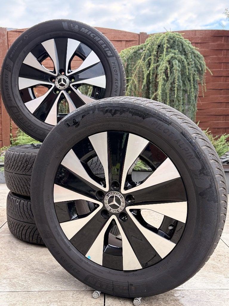 Originele 17" Mercedes V-klasse EQV Vito W447 wieldoppen, Ophalen, Gebruikt