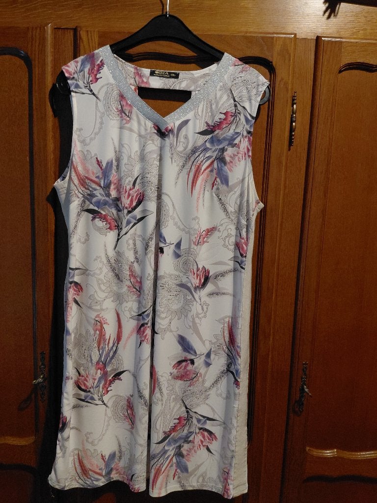 mooie zomerjurk, maat XXXL, Bza women 's fashion, Vêtements | Femmes, Robes, Taille 46/48 (XL) ou plus grande, Enlèvement ou Envoi