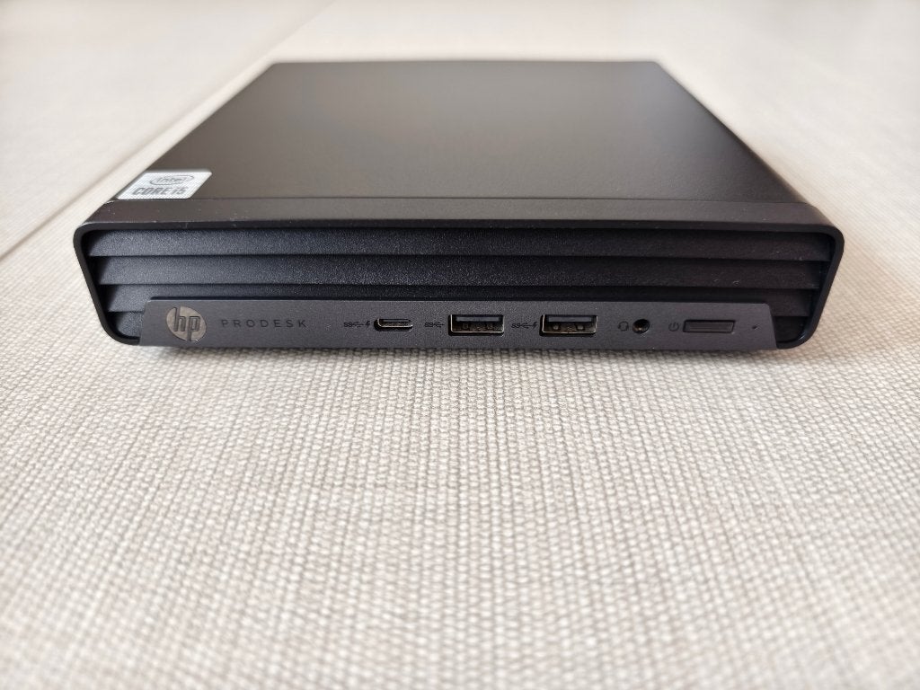 HP ProDesk mini ( i5 / 16 GB RAM / 256 GB SSD ), 256 GB, 2 tot 3 Ghz, Ophalen of Verzenden, Zo goed als nieuw