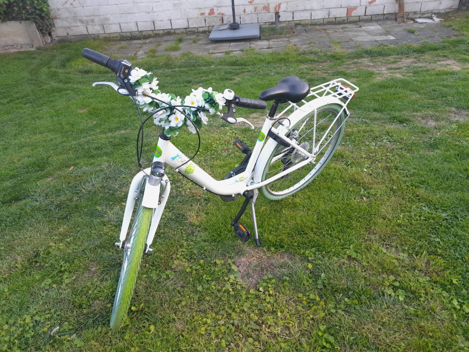 Meisjesfiets 26 inch, Fietsen en Brommers, Gebruikt, BFK, BIKE FUN KIDS, Velgrem, Versnellingen