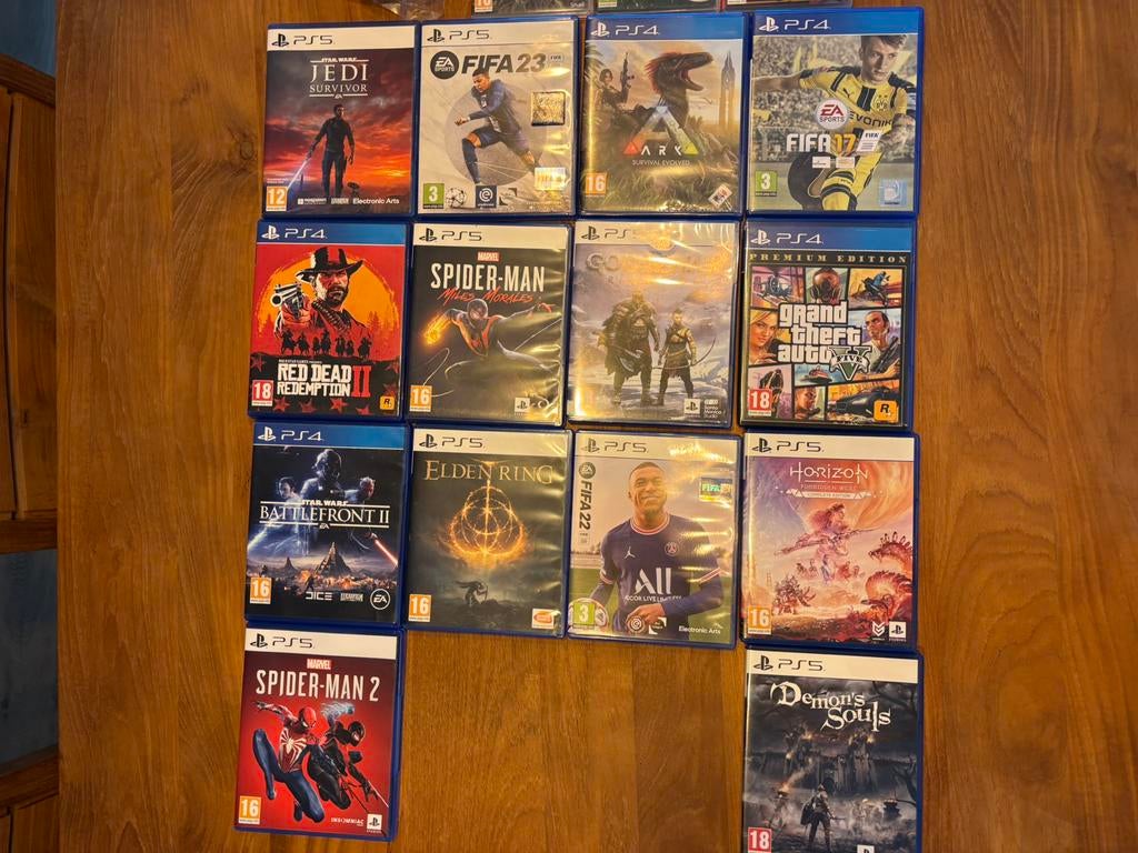 Klassieke Playstation 4 & 5 games, prijzen in omschrijving., Games en Spelcomputers, Games | Sony PlayStation 5, Ophalen, Zo goed als nieuw