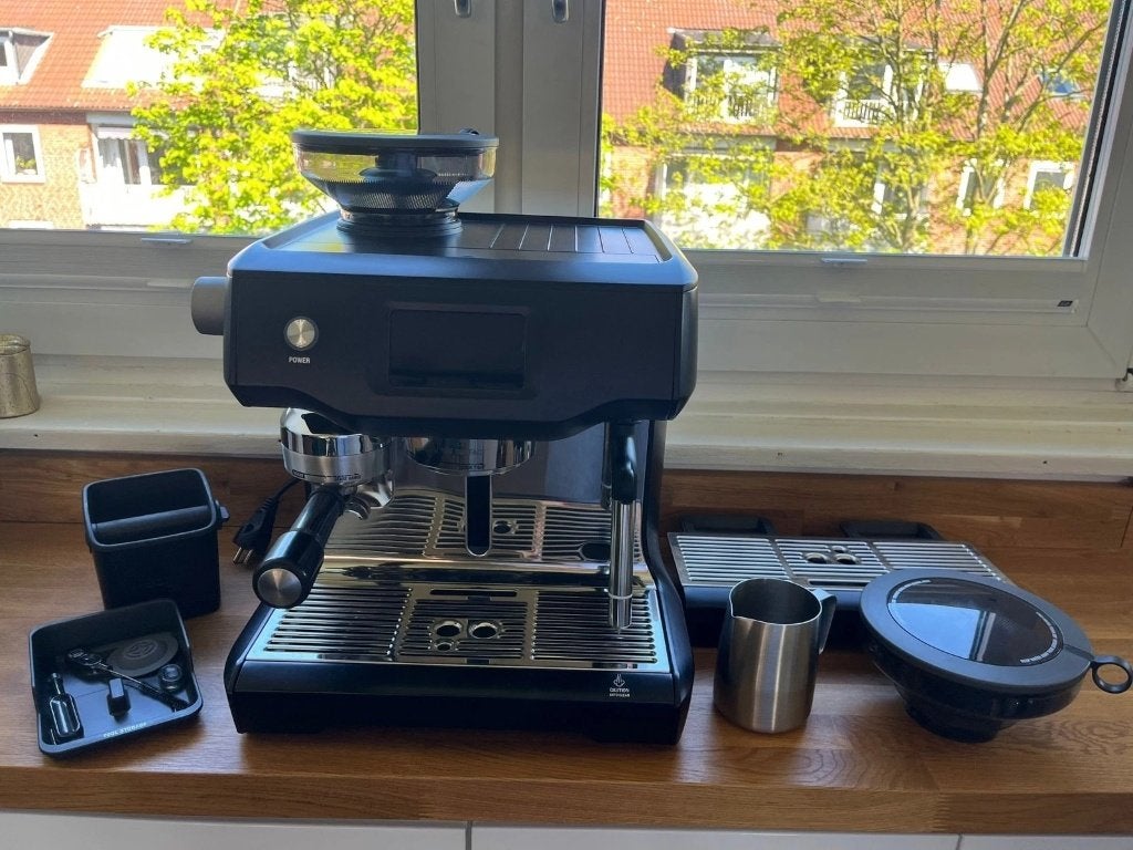 Machine à expresso porte-filtre Sage Oracle Touch, Elektronische apparatuur, Koffiezetapparaten, Zo goed als nieuw, Koffiebonen