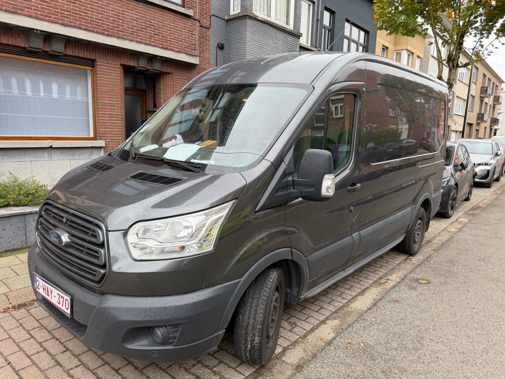 Ford transit 10/2018 215.000km L2H2 2,0L Automaat, Automaat, https://public.car-pass.be/verify/8706-8494-2867, 1995 cc, Bedrijf