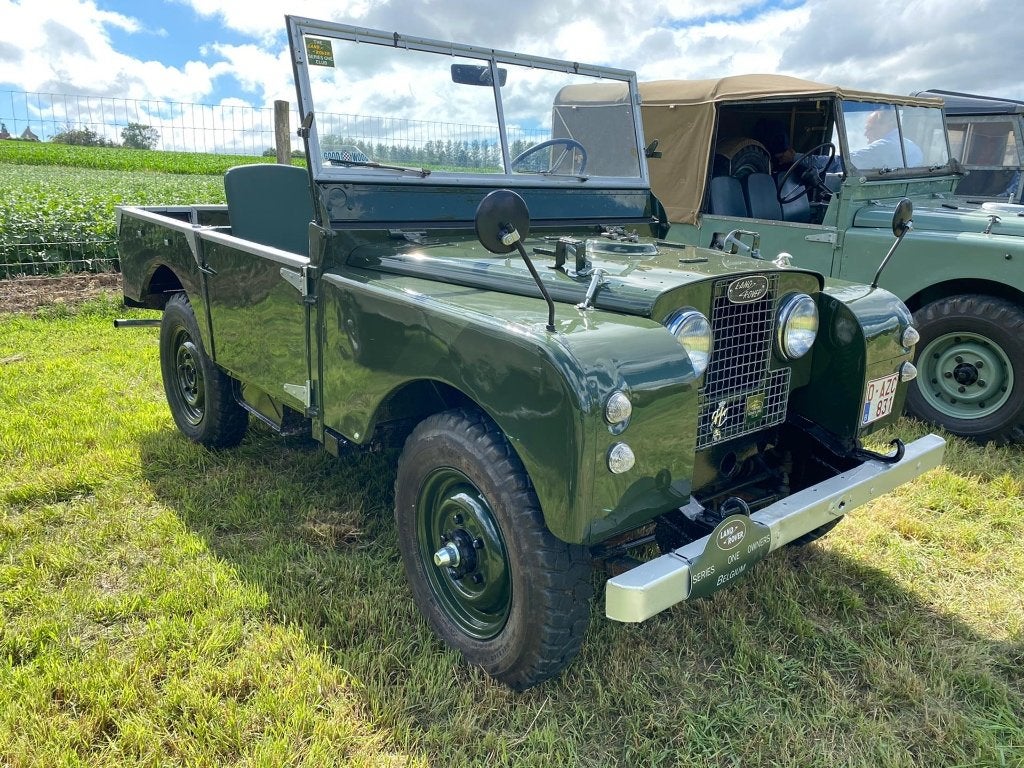 Land Rover Series I, Auto's, Land Rover, Cabriolet, Handgeschakeld, Vierwielaandrijving, Particulier