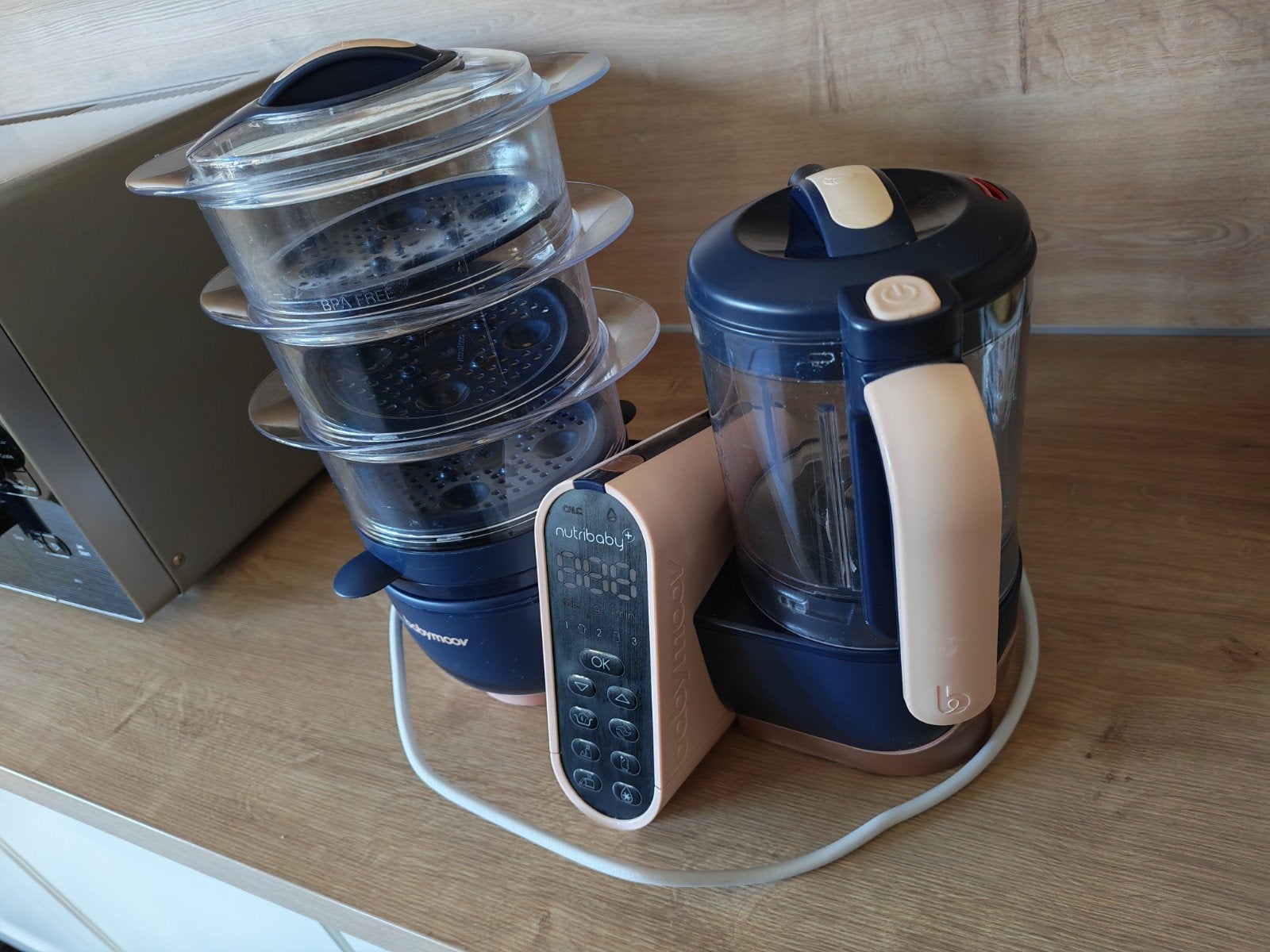 Babymoov Nutribaby XL, Ophalen, Zo goed als nieuw, Babyvoedingmaker, Babymoov