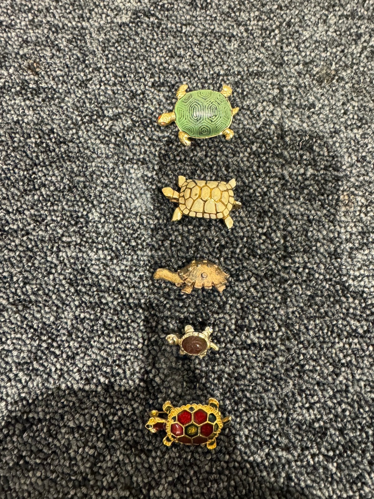 5 schildpadjes, Ophalen, Zo goed als nieuw