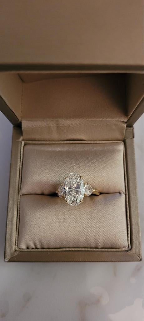 Ring, Ophalen, Overige materialen, Ring, Met edelsteen