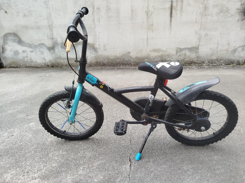 Kinder fiets 16 inch, Fietsen en Brommers, Ophalen, Gebruikt, 16 inch, B-twin