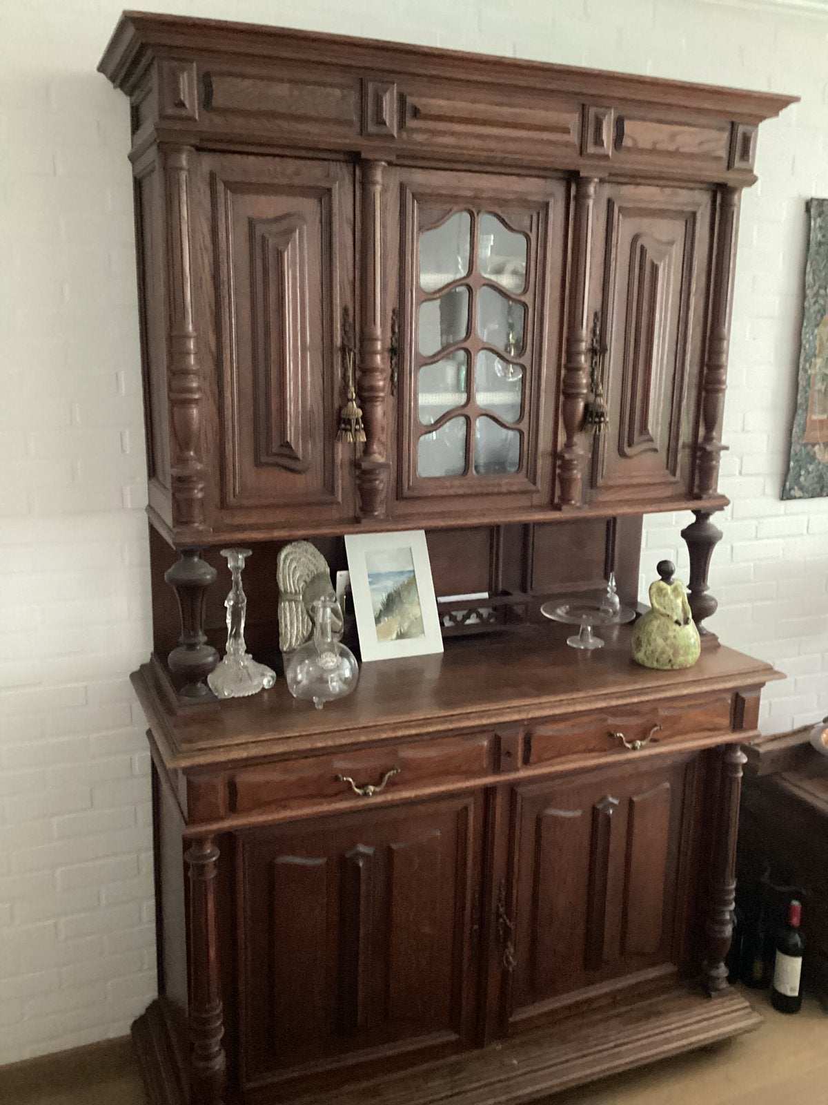 Prachtige kast., Huis en Inrichting, Ophalen, Zo goed als nieuw, Antiek
