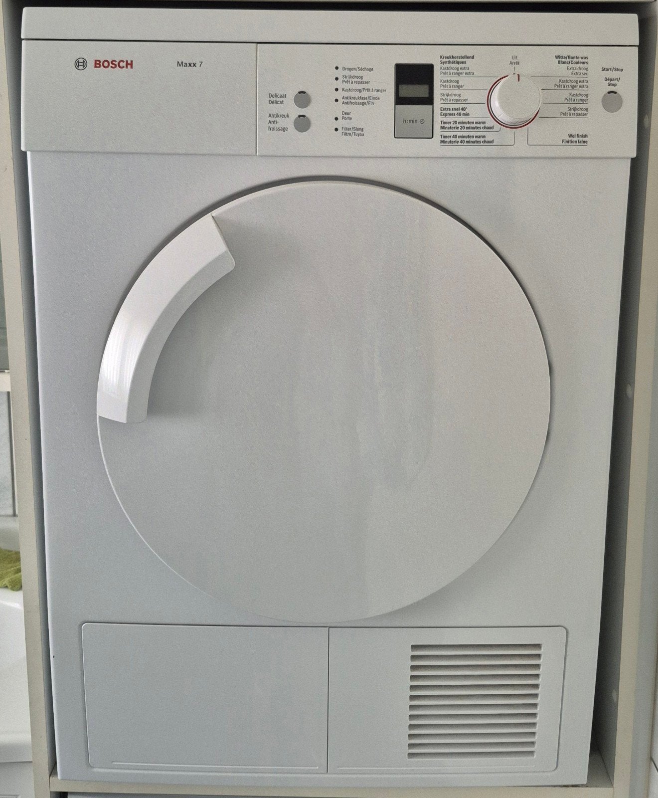 Bosch droogkast 7kg, Elektronische apparatuur, Ophalen, 6 tot 8 kg, Gebruikt, Luchtafvoer