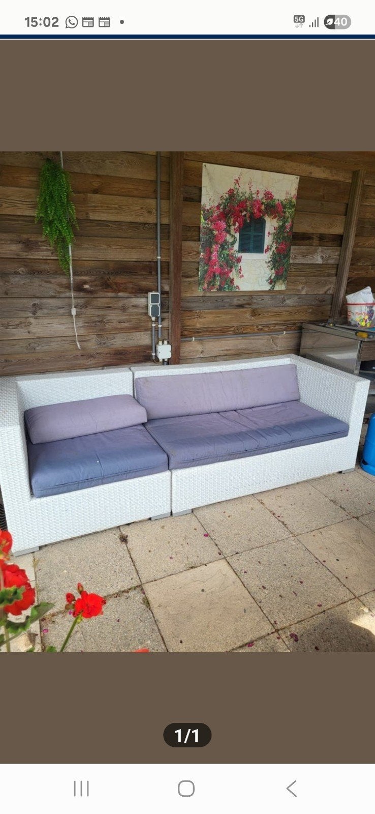 Loungeset gratis ophalen, Ophalen, Loungeset