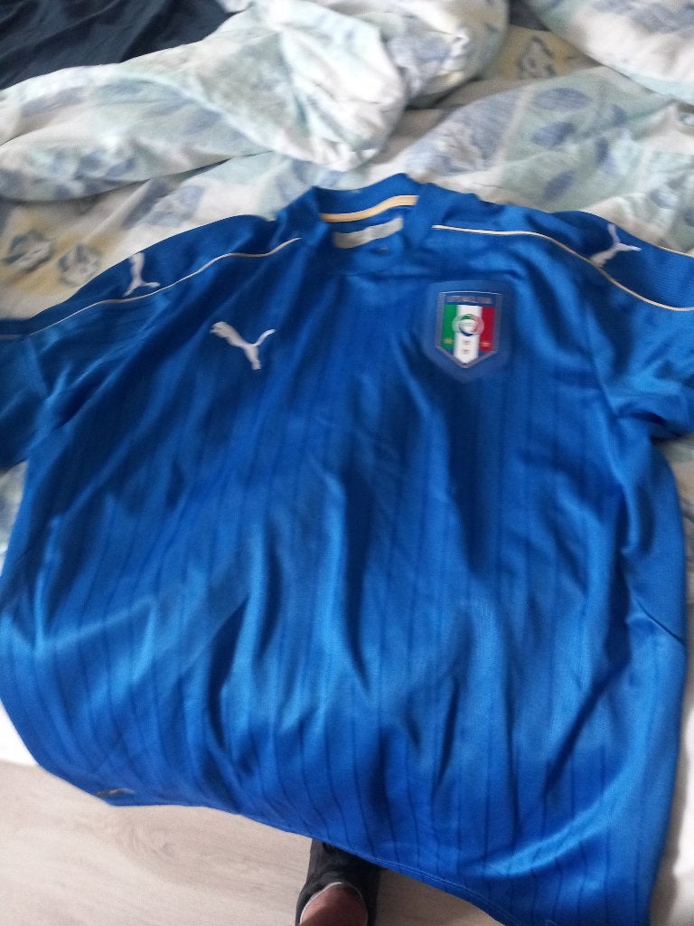 italie voetbal trui, Maat L, Ophalen of Verzenden, Gebruikt