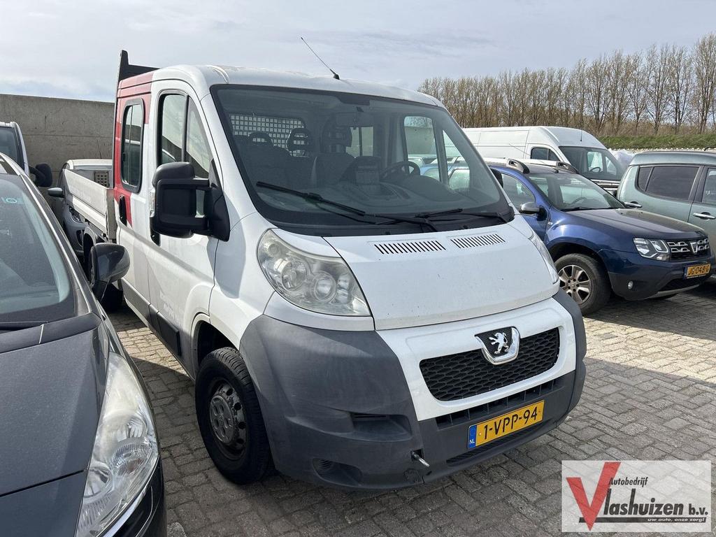 Peugeot Boxer 333 2.2 HDI L2 DC 7P. MOTOR DEFECT | €2.950,-, Auto's, Bestelwagens en Lichte vracht, Wit, Bedrijf, ABS, Te koop