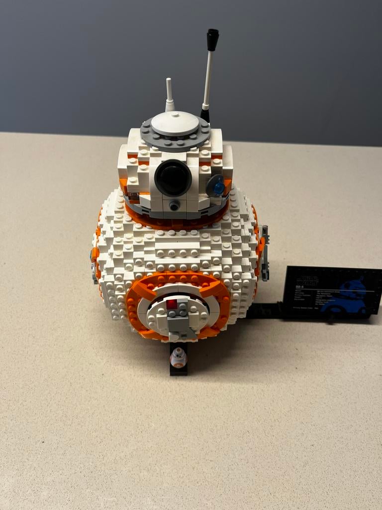 LEGO Star Wars BB-8 - 75187 hermaakt, Collections, Enlèvement ou Envoi, Utilisé, Autres types