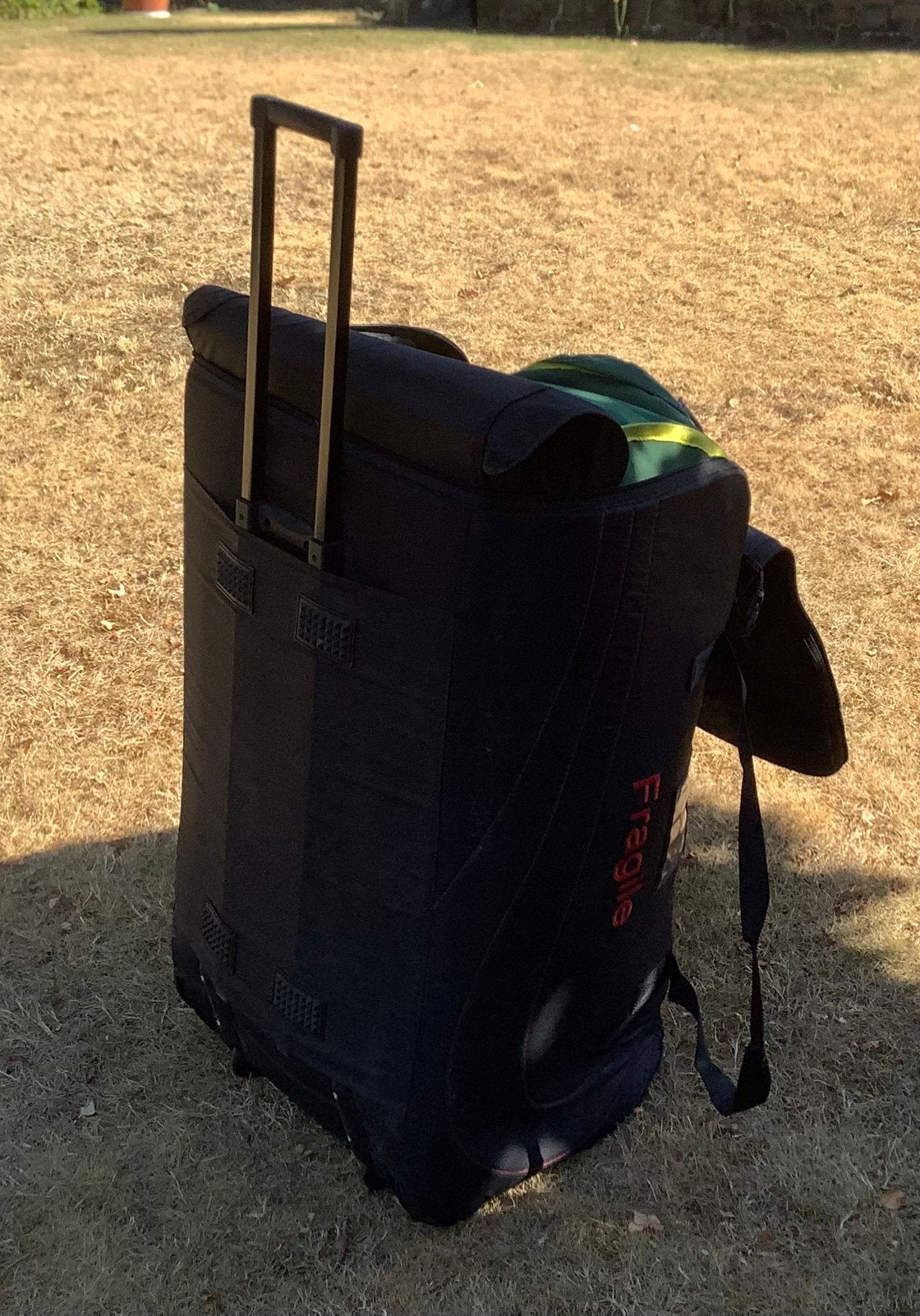 Grand sacs a roulette, Ophalen, Zo goed als nieuw, Zwart, Wieltjes