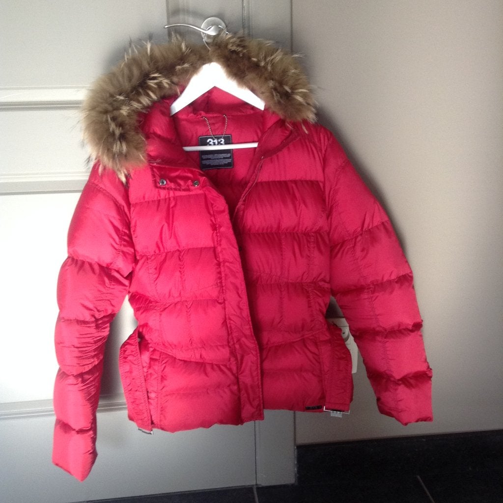 Vederlichte, warme winterjas "313", Enlèvement ou Envoi, Comme neuf, Taille 42/44 (L)