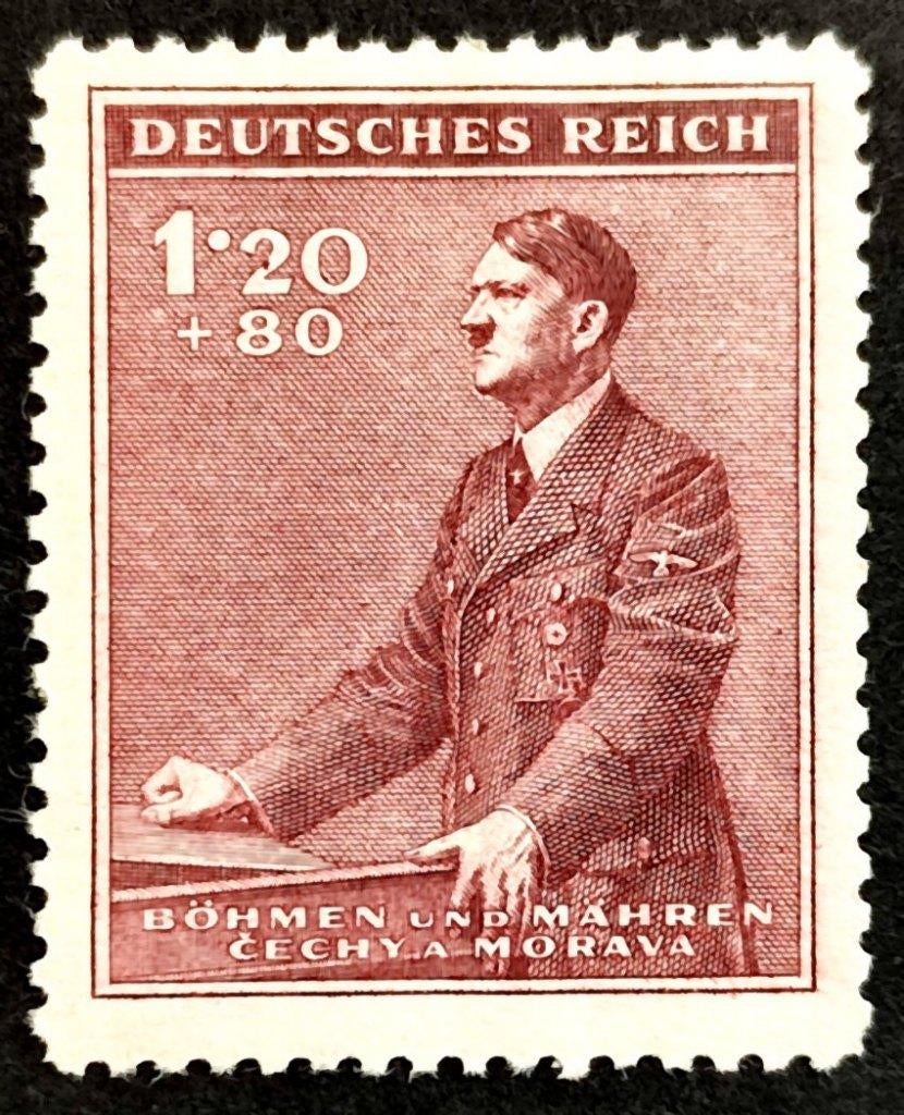 Bohemen & Moravië: 53ste verjaardag A.Hitler 1942 POSTFRIS, Enlèvement ou Envoi, Autres périodes, Non oblitéré
