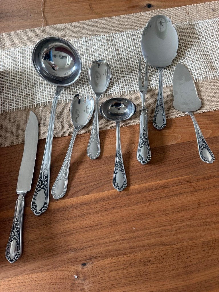 Vintage Carlinox Massif bestek, Set de couverts, Enlèvement ou Envoi, Comme neuf, Autres marques