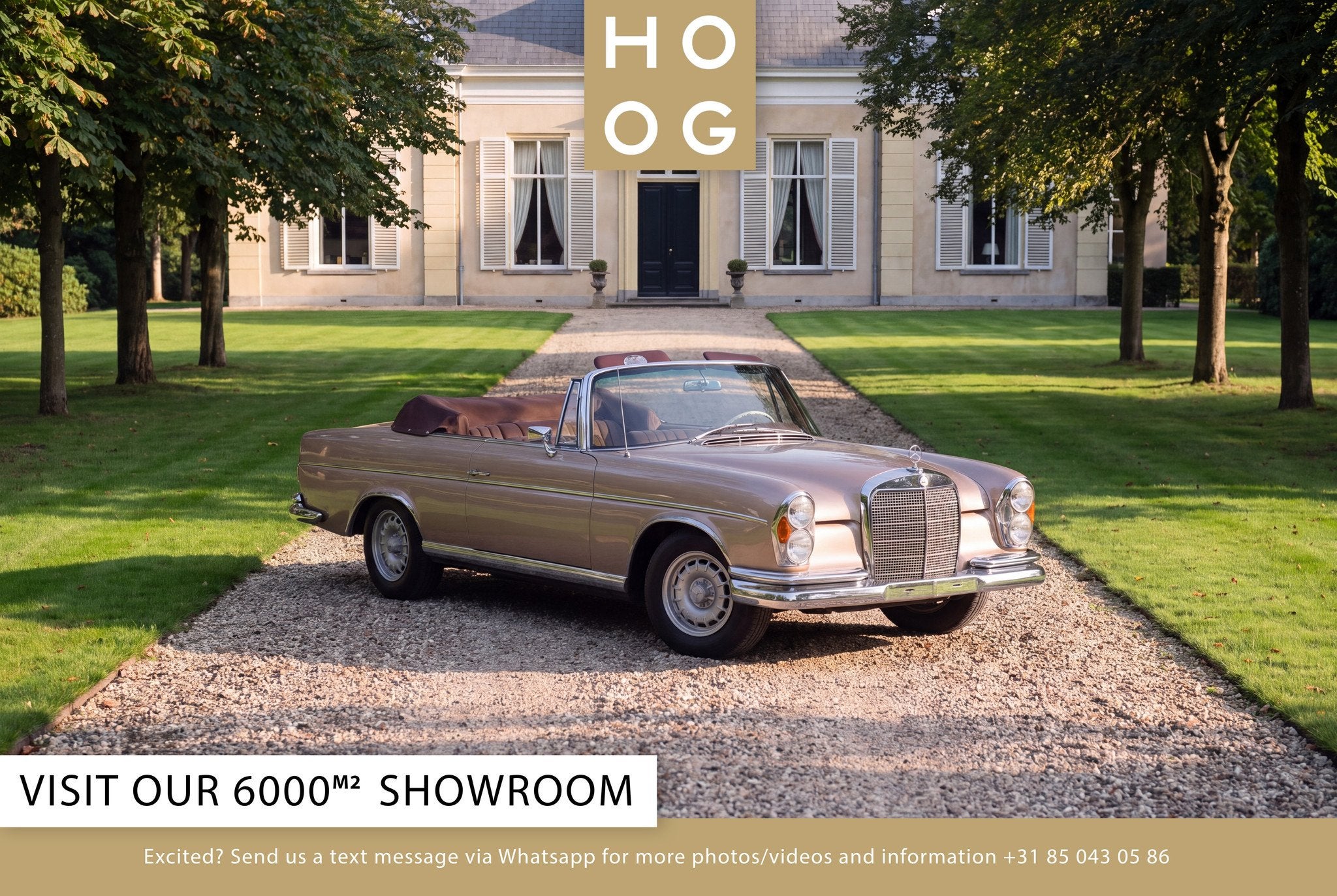 Mercedes-Benz S-Klasse 220 SE W111 Cabriolet, Achat, Entreprise, Cabriolet, 2 portes