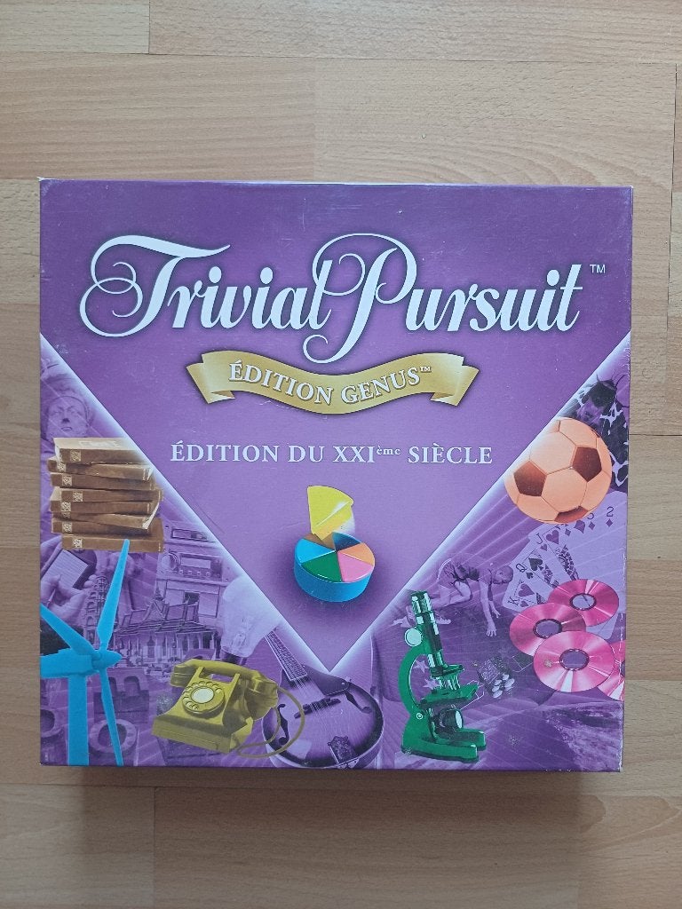 Jeu Trivial Pursuit, Enlèvement, Comme neuf