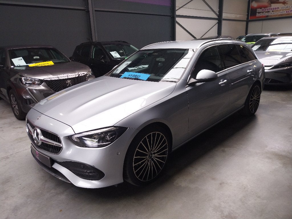 Mercedes-Benz 200d mild hybr, Autos, Argent ou Gris, 5 portes, Break, Automatique