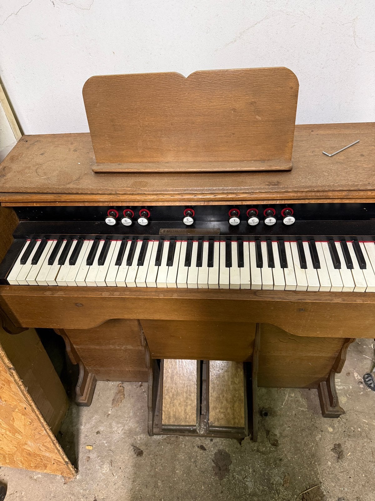 Harmonium, Enlèvement, Utilisé, Brun, Autres types