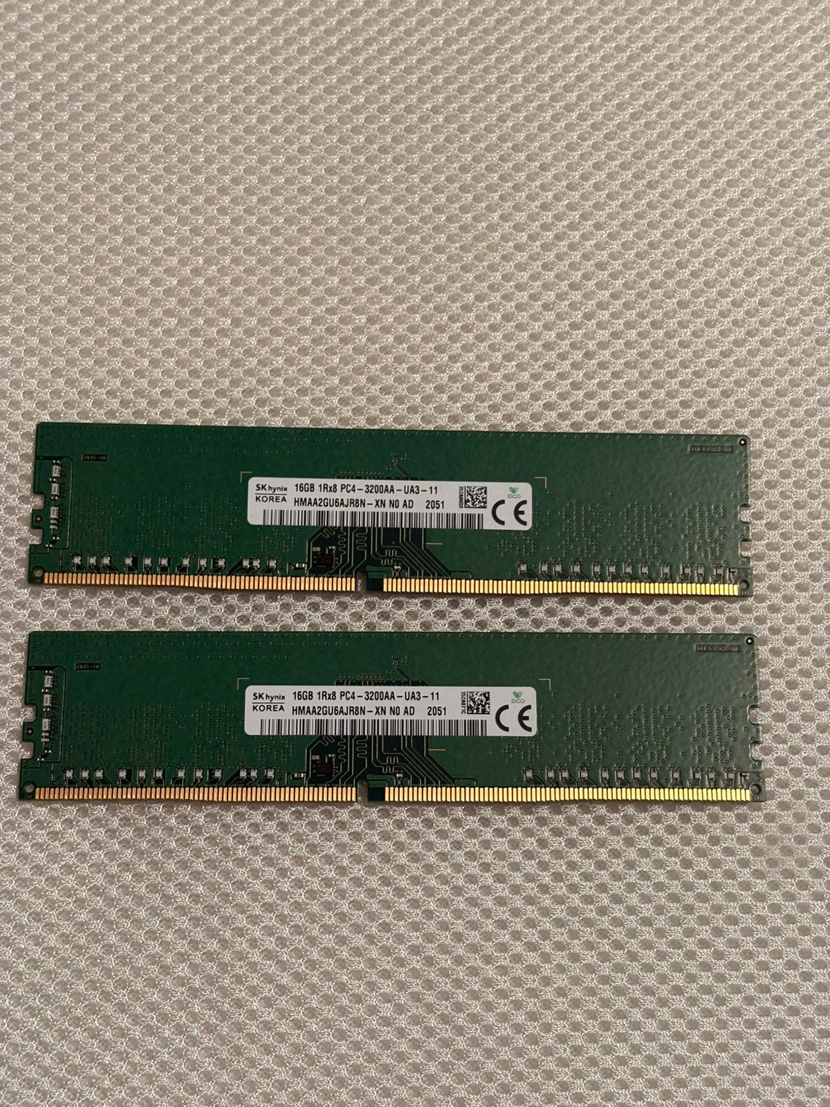 32 gb ram ddr4 3200 MHz ( 2x16 gb ), Computers en Software, Ophalen, 32 GB, DDR4, Zo goed als nieuw