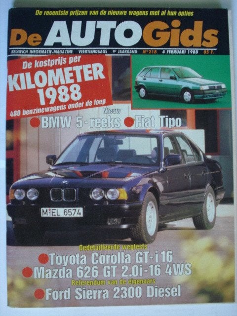 AutoGids 218, Verzenden, Gelezen, Algemeen