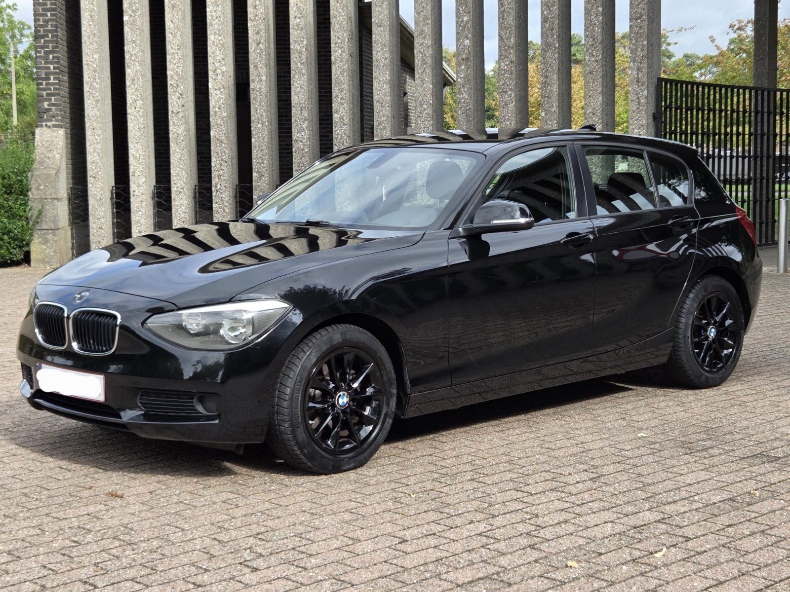 Bmw 116 benzine, Auto's, Euro 5, Zwart, Zwart, 5 deurs