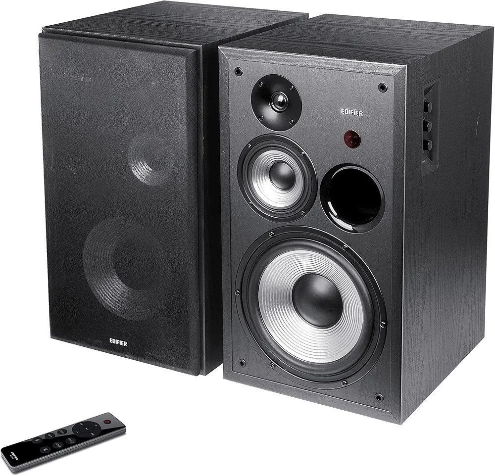 Edifier Actieve 3 weg Speakers, Basreflex, Zo goed als nieuw, Boekenplank luidspreker, Ophalen